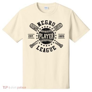 Negro Baseball Player 1920 League T-Shirt