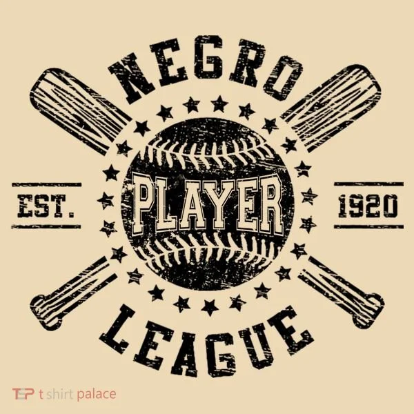 Negro Baseball Player 1920 League T-Shirt