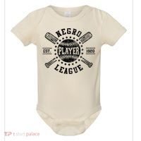 Negro Baseball Player 1920 League Baby Bodysuit thumb 0