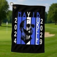 Nayib Bukele Presidente De El Salvador 2024 Golf Towel thumb 1