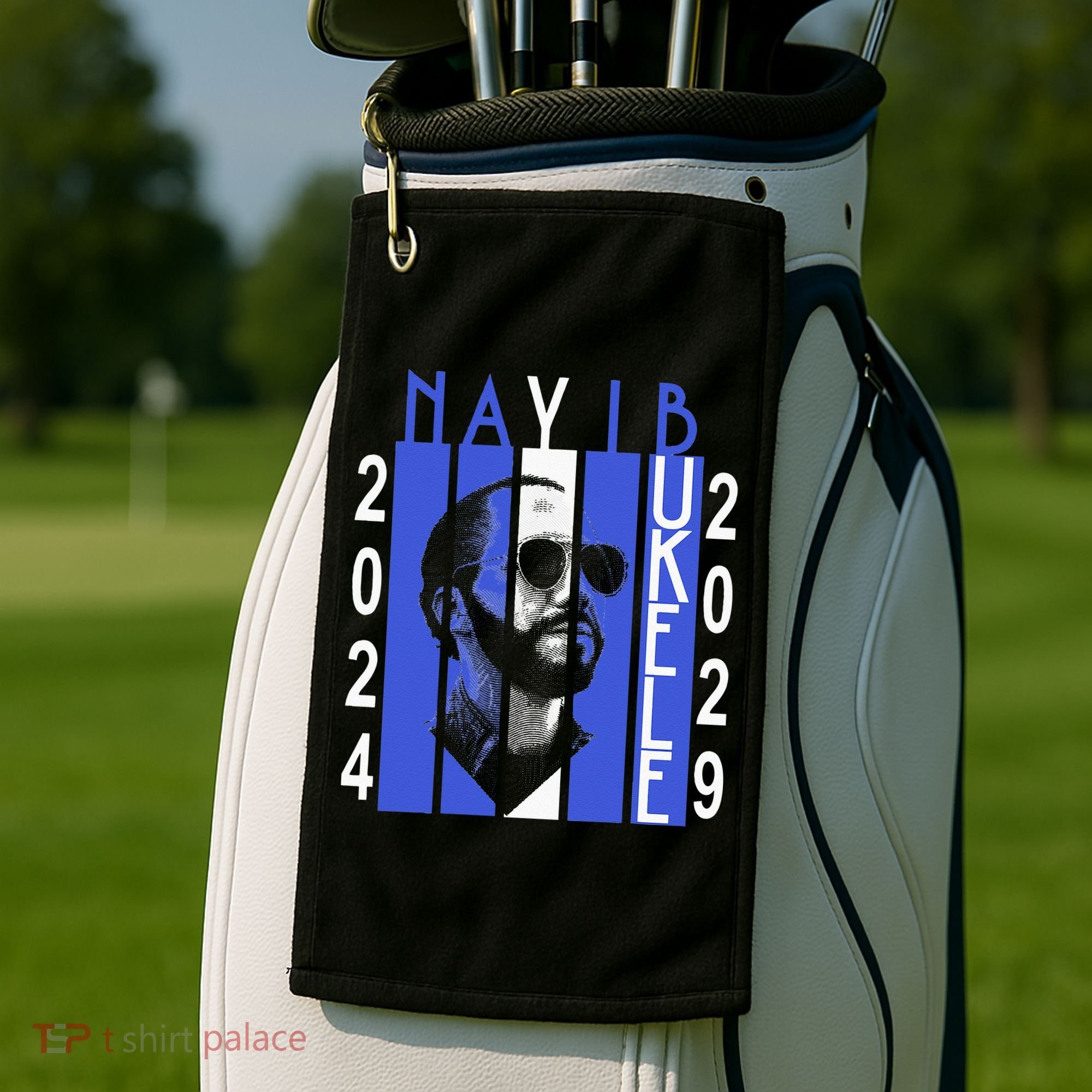 Nayib Bukele Presidente De El Salvador 2024 Golf Towel
