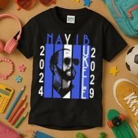 Nayib Bukele Presidente De El Salvador 2024 Kids T-Shirt thumb 3