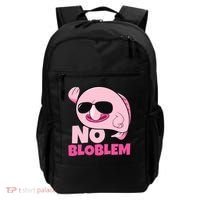 No Bloblem Problem Deep Sea Fish Sea Animal Blobfish Funny Gift Backpack thumb 0