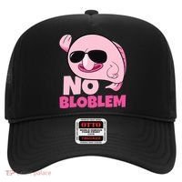 No Bloblem Problem Deep Sea Fish Sea Animal Blobfish Funny Gift Hat thumb 0