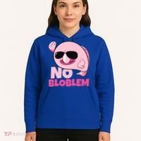No Bloblem Problem Deep Sea Fish Sea Animal Blobfish Funny Gift Hoodie thumb 5