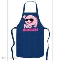 No Bloblem Problem Deep Sea Fish Sea Animal Blobfish Funny Gift Apron thumb 0