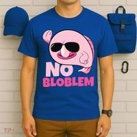 No Bloblem Problem Deep Sea Fish Sea Animal Blobfish Funny Gift T-Shirt thumb 6