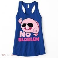 No Bloblem Problem Deep Sea Fish Sea Animal Blobfish Funny Gift Women's Tank Top thumb 0