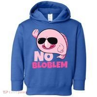 No Bloblem Problem Deep Sea Fish Sea Animal Blobfish Funny Gift Toddler Hoodie thumb 0