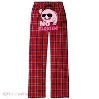 No Bloblem Problem Deep Sea Fish Sea Animal Blobfish Funny Gift Women's Flannel Plaid Pajama Pants thumb 0