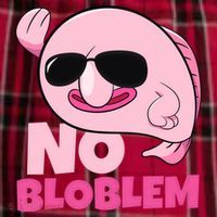 No Bloblem Problem Deep Sea Fish Sea Animal Blobfish Funny Gift Women's Flannel Plaid Pajama Pants thumb 2