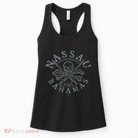 Nassau Bahamas Pirate Women's Tank Top thumb 0