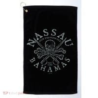 Nassau Bahamas Pirate Golf Towel thumb 0