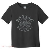 Nassau Bahamas Pirate Toddler T-Shirt thumb 0