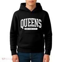 Nyc Borough Queens New York City Kids Hoodie thumb 4