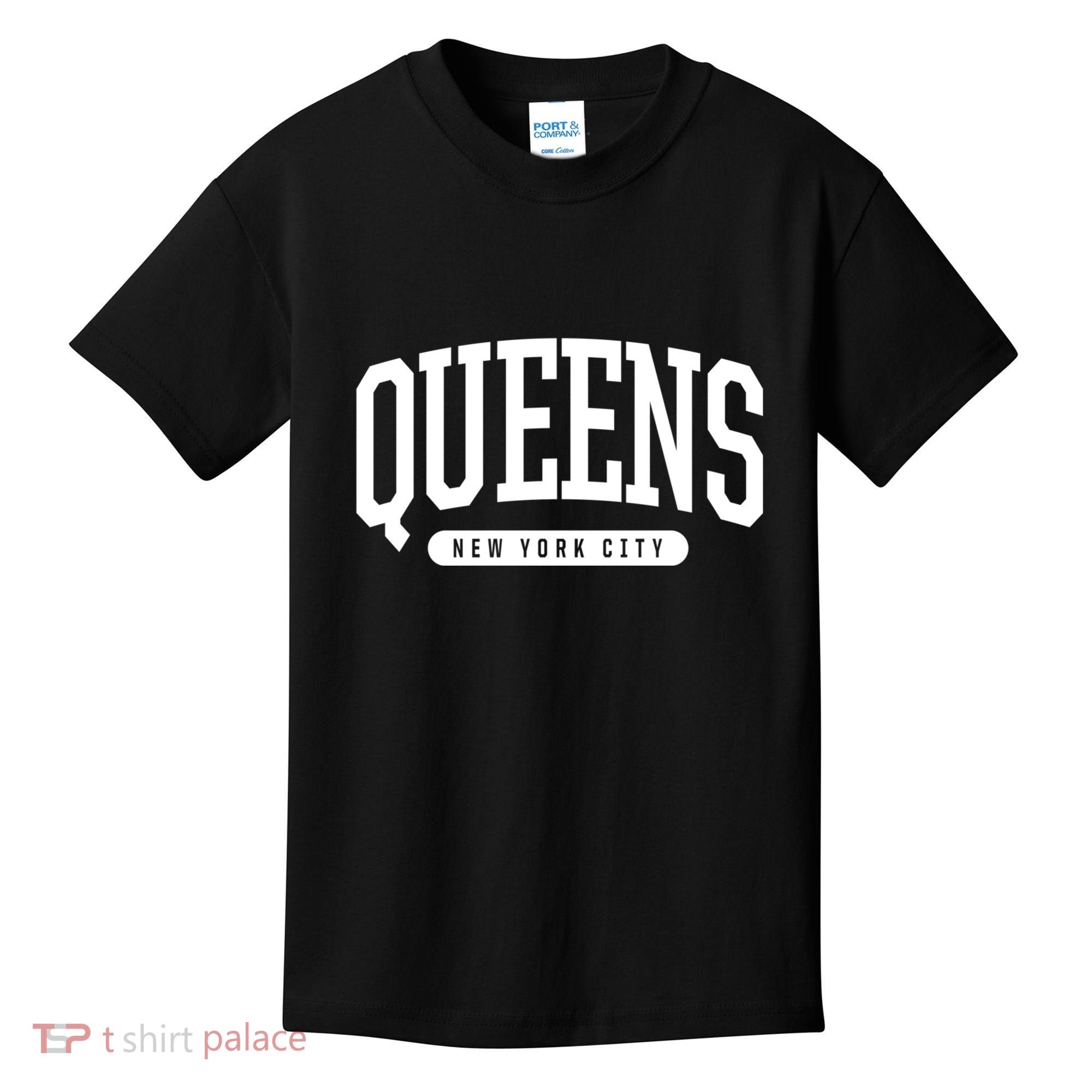 Nyc Borough Queens New York City Kids T-Shirt