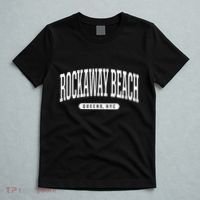 Nyc Borough Rockaway Beach Queens New York City T-Shirt thumb 5