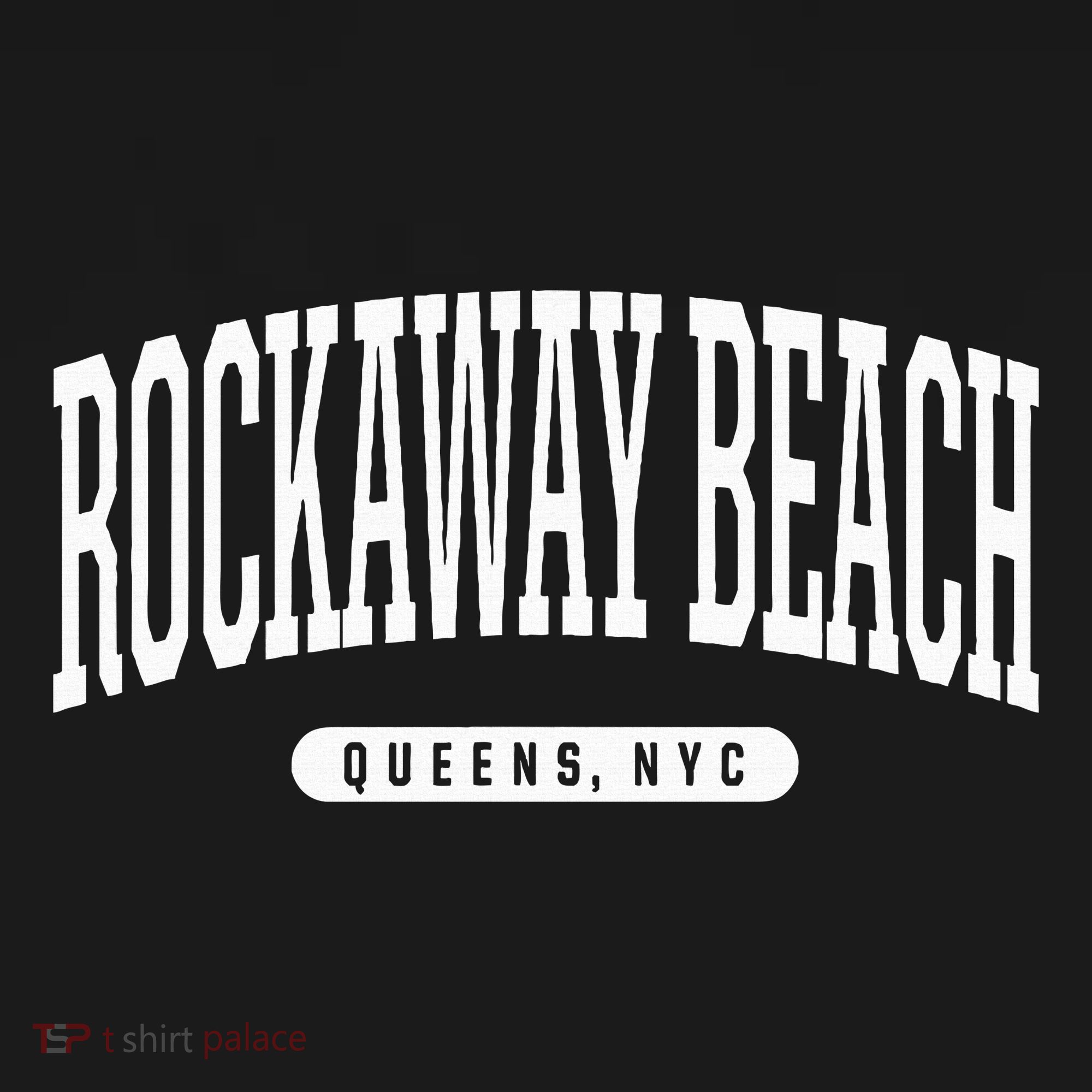 Nyc Borough Rockaway Beach Queens New York City Women's Tank Top