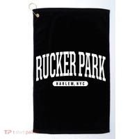 Nyc Borough Rucker Park Harlem New York Golf Towel thumb 0