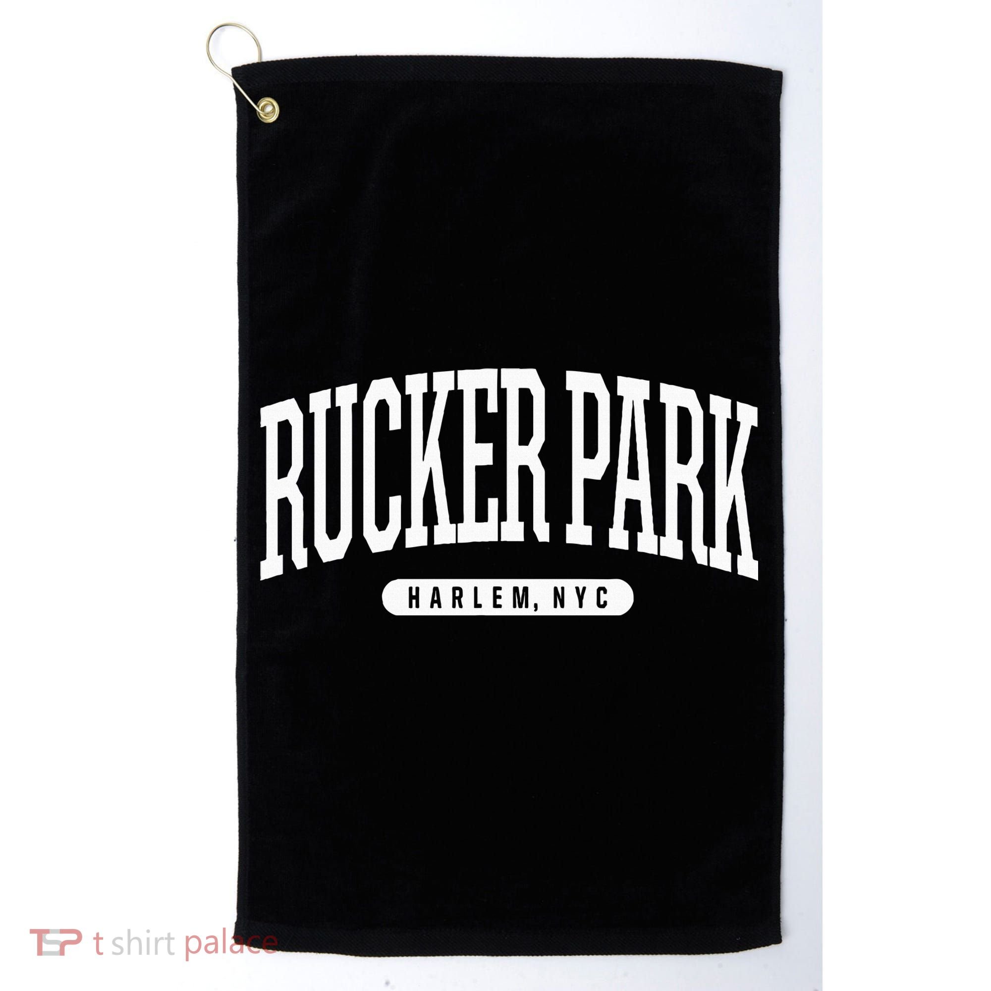 Nyc Borough Rucker Park Harlem New York Golf Towel
