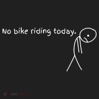 No Bike Riding Today Hat thumb 2