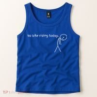 No Bike Riding Today Tank Top thumb 2