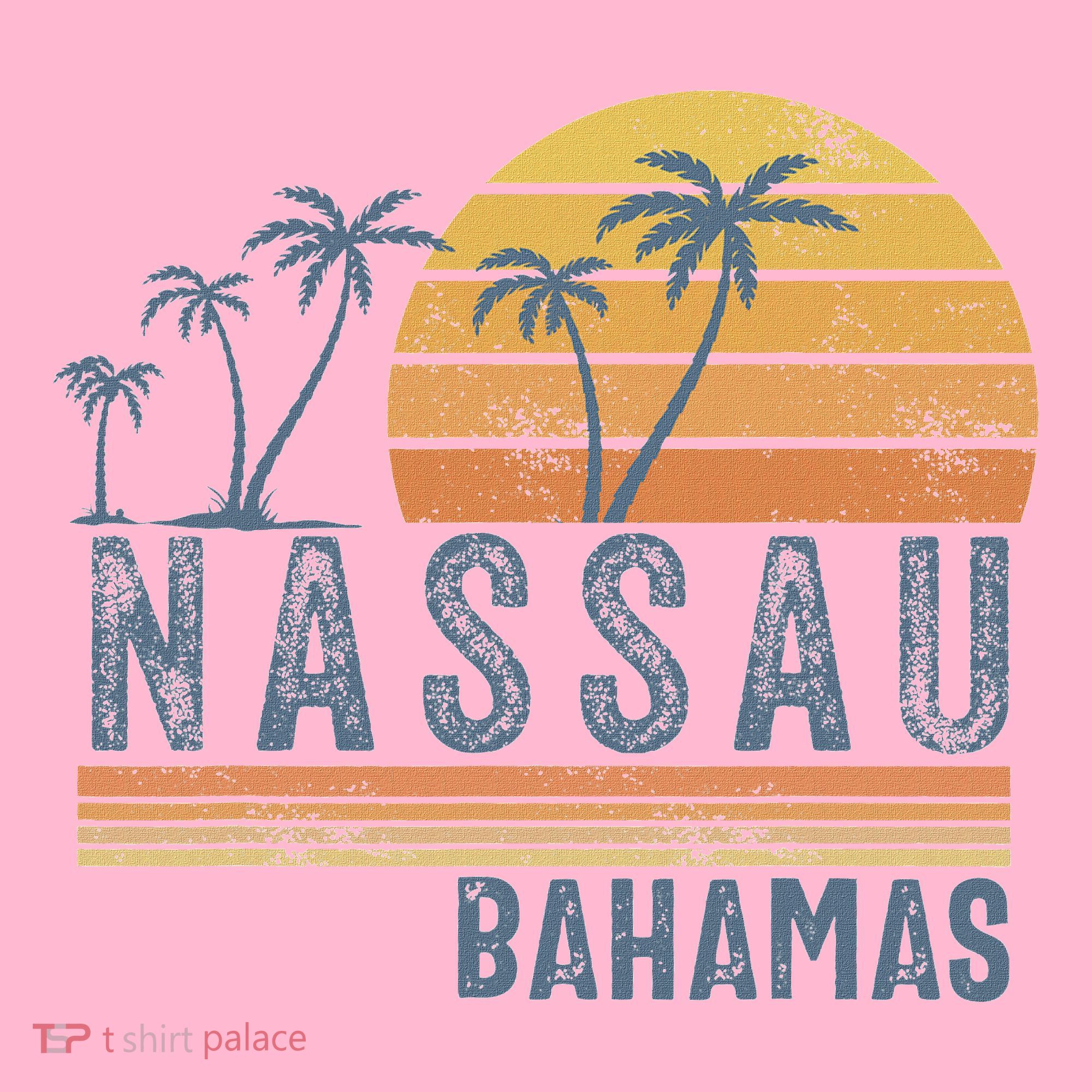 Nassau Bahamas Souvenir Vacation Travel Reminder Coaster
