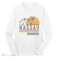 Nassau Bahamas Souvenir Vacation Travel Reminder Long Sleeve Shirt thumb 0