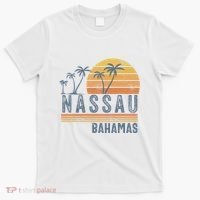 Nassau Bahamas Souvenir Vacation Travel Reminder T-Shirt thumb 0