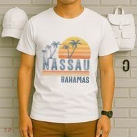 Nassau Bahamas Souvenir Vacation Travel Reminder T-Shirt thumb 6