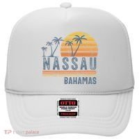 Nassau Bahamas Souvenir Vacation Travel Reminder Hat thumb 0