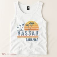 Nassau Bahamas Souvenir Vacation Travel Reminder Tank Top thumb 2