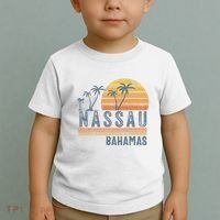 Nassau Bahamas Souvenir Vacation Travel Reminder Toddler T-Shirt thumb 2