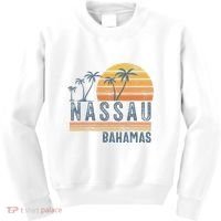 Nassau Bahamas Souvenir Vacation Travel Reminder Kids Sweatshirt thumb 0