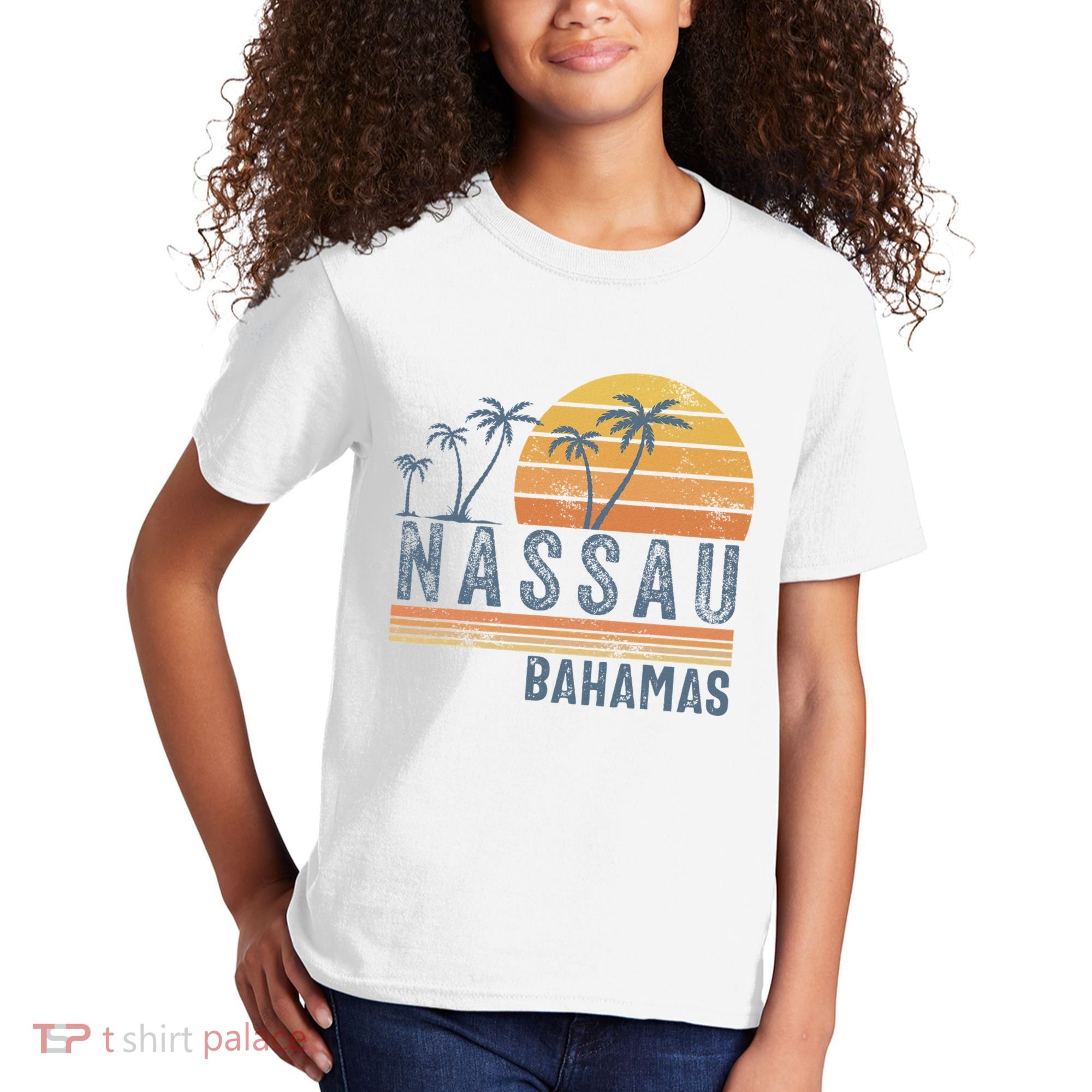 Nassau Bahamas Souvenir Vacation Travel Reminder Kids T-Shirt