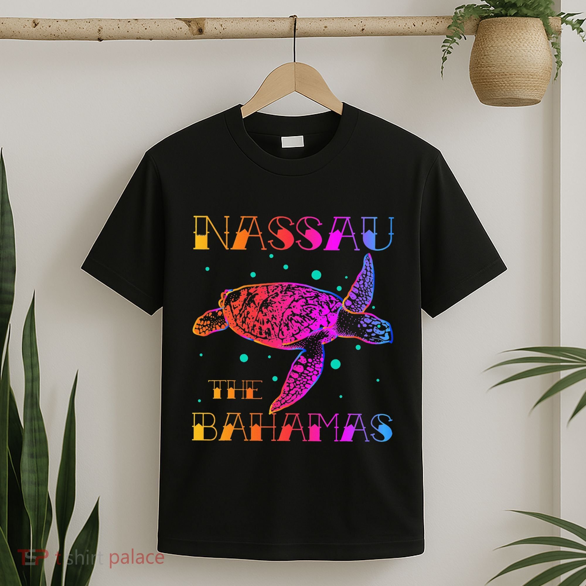 Nassau Bahamas Sea Turtle Bahamas Souvenirs Bahamas T-Shirt