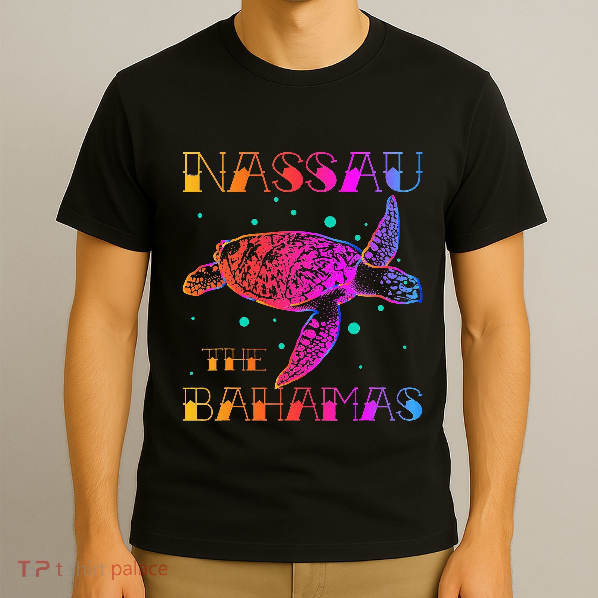 Nassau Bahamas Sea Turtle Bahamas Souvenirs Bahamas T-Shirt