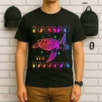 Nassau Bahamas Sea Turtle Bahamas Souvenirs Bahamas T-Shirt thumb 6