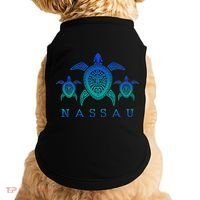 Nassau Bahamas Sea Turtle Scuba Diving Gift Doggie Tank thumb 0
