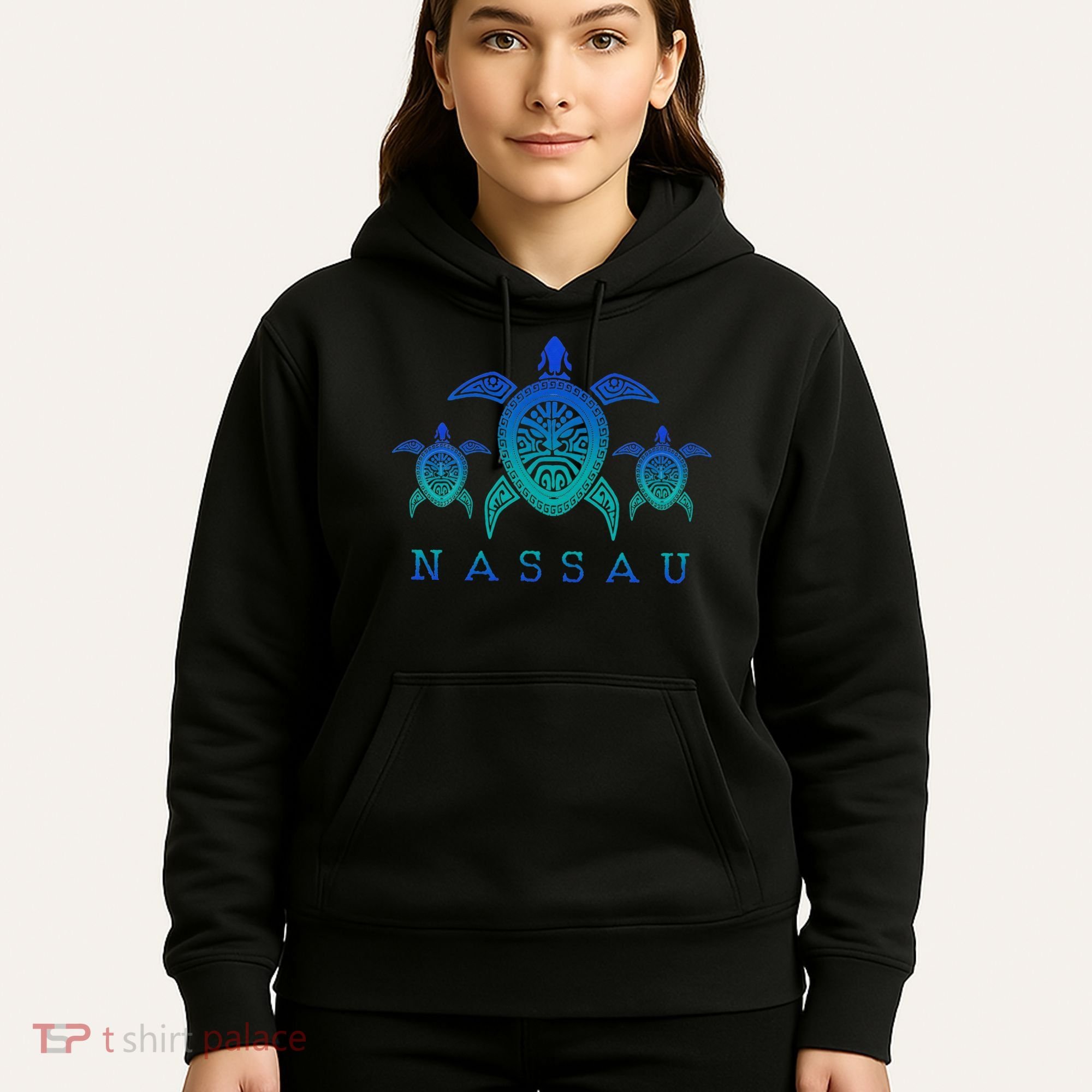 Nassau Bahamas Sea Turtle Scuba Diving Gift Hoodie