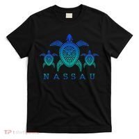 Nassau Bahamas Sea Turtle Scuba Diving Gift T-Shirt thumb 0