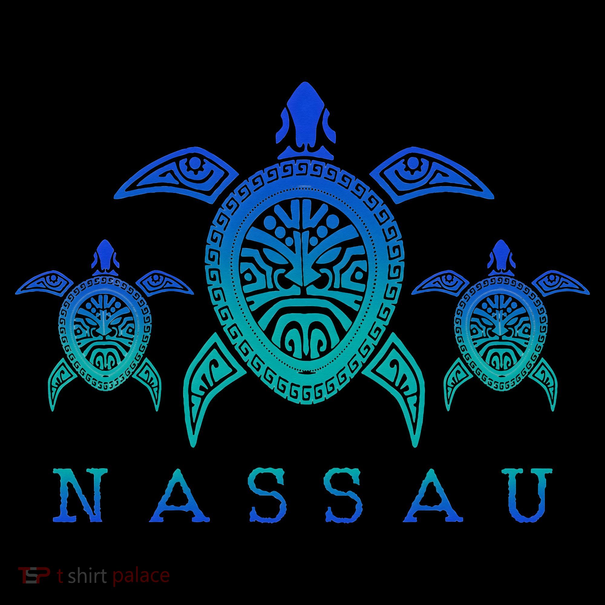 Nassau Bahamas Sea Turtle Scuba Diving Gift Women's Tank Top