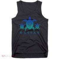 Nassau Bahamas Sea Turtle Scuba Diving Gift Tank Top thumb 0