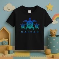 Nassau Bahamas Sea Turtle Scuba Diving Gift Toddler T-Shirt thumb 3