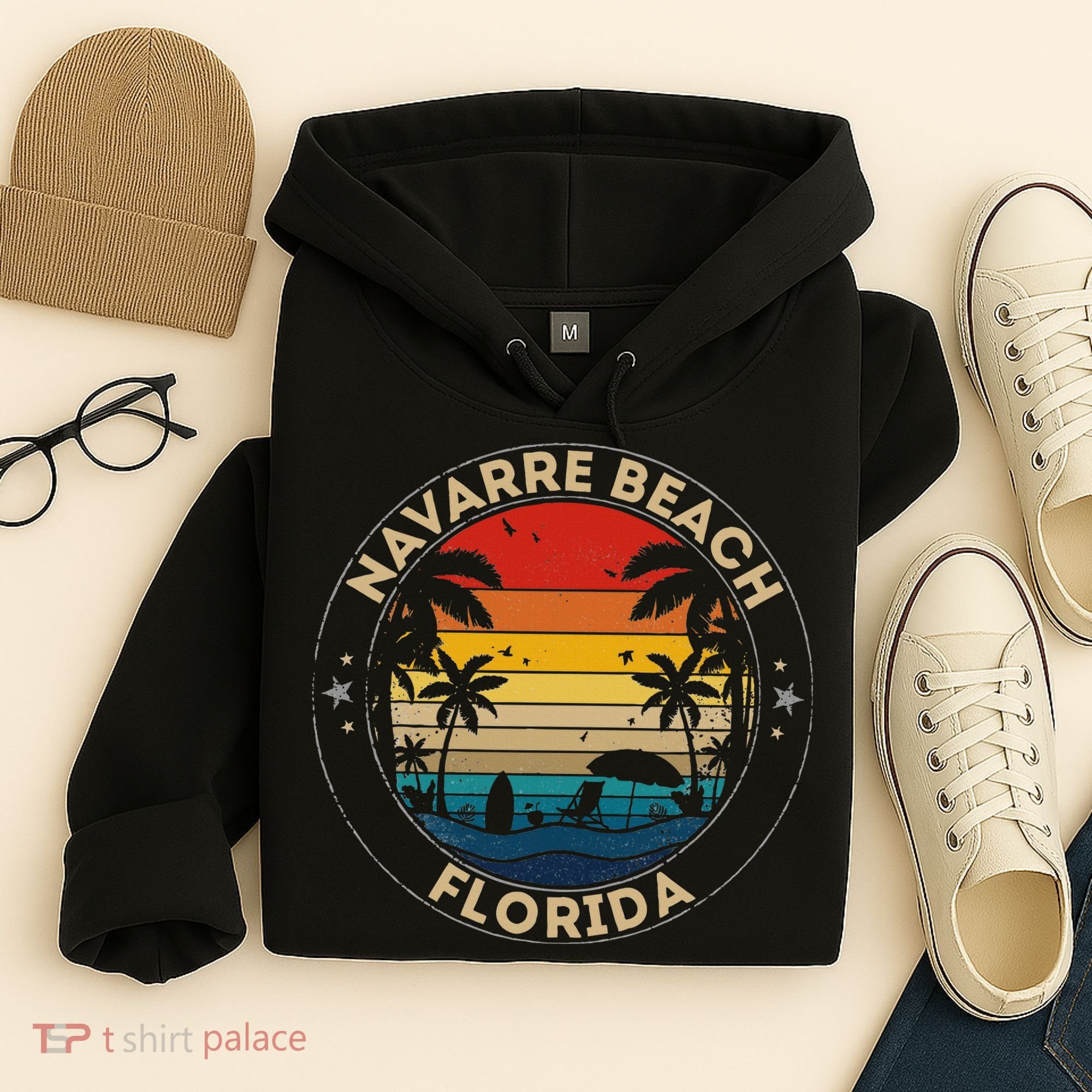 Navarre Beach Souvenir Florida Reminder Hoodie
