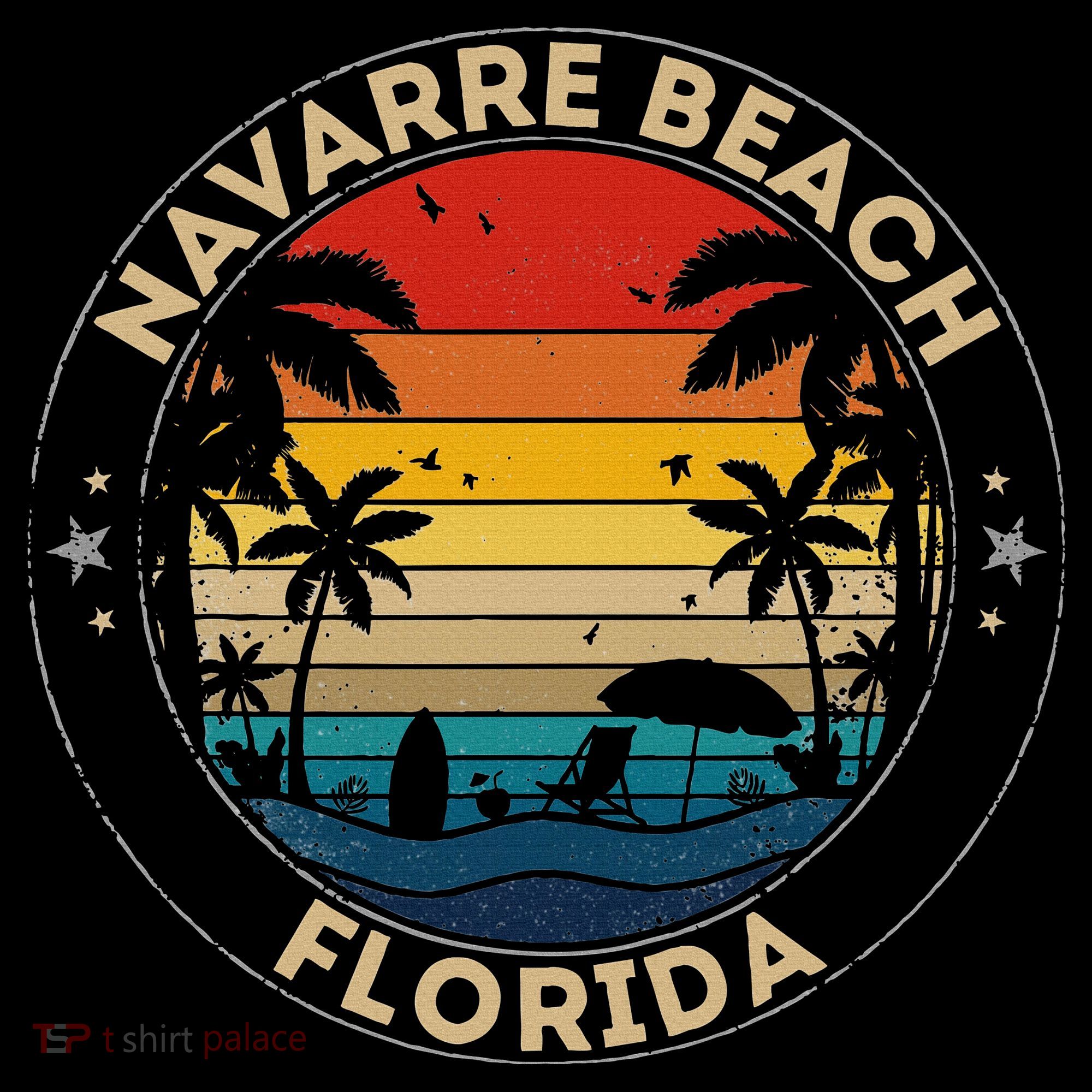 Navarre Beach Souvenir Florida Reminder Women's Tank Top