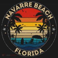 Navarre Beach Souvenir Florida Reminder Baby Bodysuit thumb 2