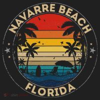 Navarre Beach Souvenir Florida Reminder Hat thumb 2