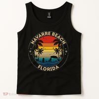 Navarre Beach Souvenir Florida Reminder Tank Top thumb 2