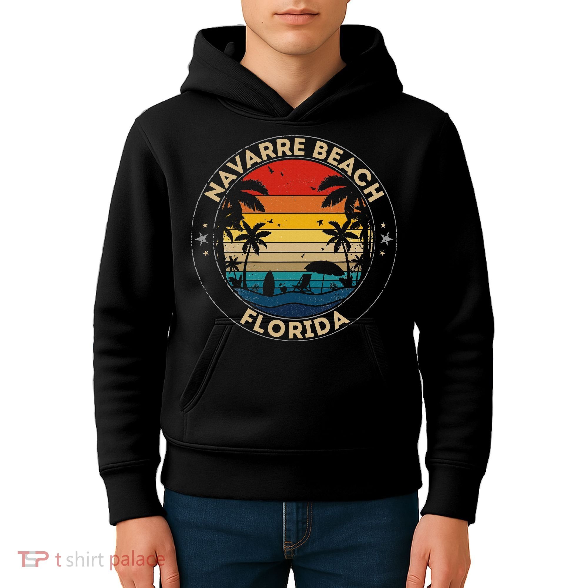 Navarre Beach Souvenir Florida Reminder Kids Hoodie